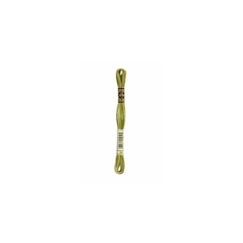 0094 floss DMC 94 Variegated Khaki Green art.117 0094 floss DMC 94 Variegated Khaki Green art.117