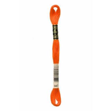 0947 floss DMC 947 Burnt Orange art.117