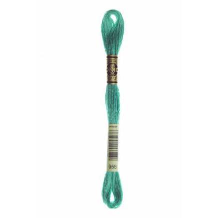 0958 floss DMC 958 Dark Seagreen art.117