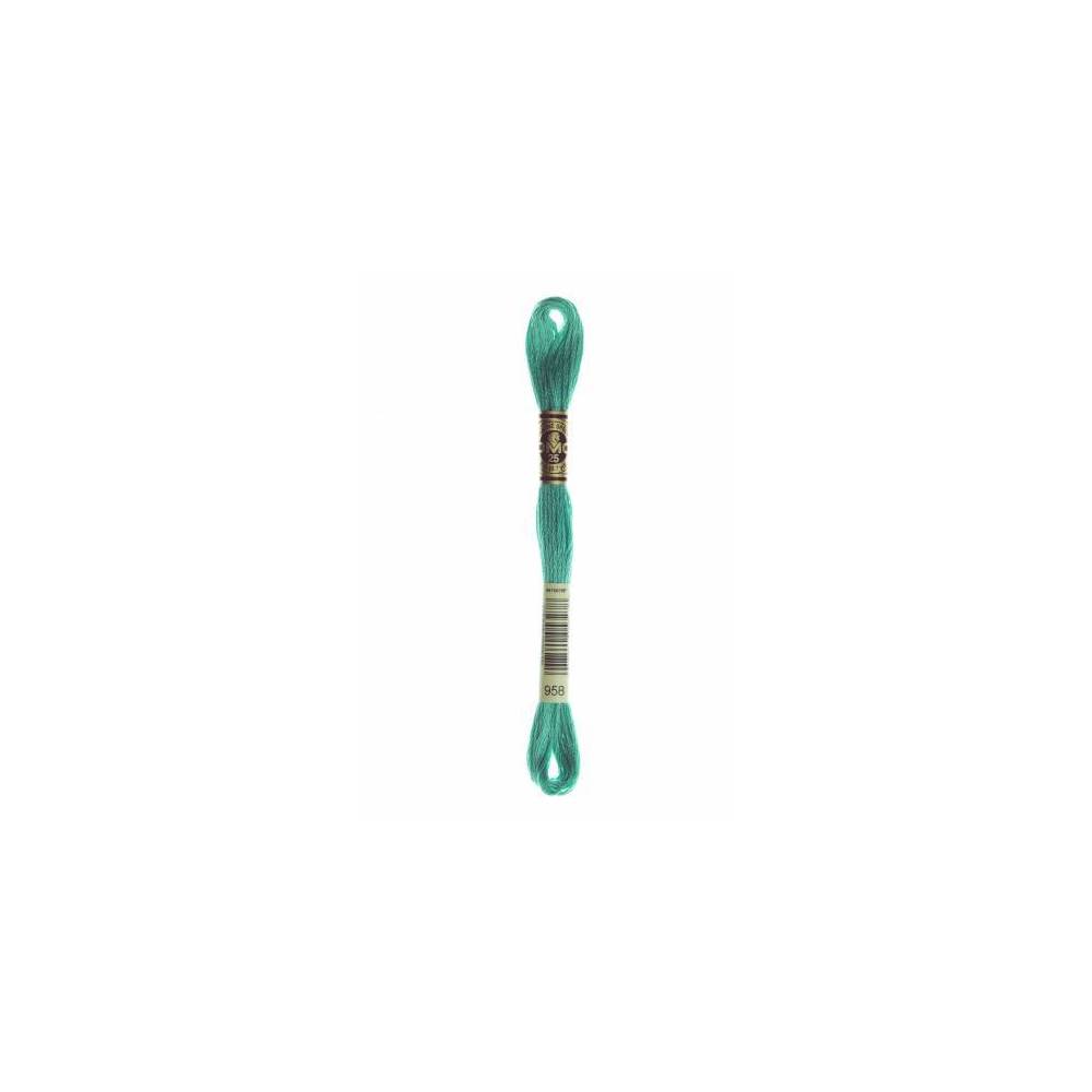 0958 floss DMC 958 Dark Seagreen art.117 0958 floss DMC 958 Dark Seagreen art.117
