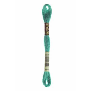 0958 мулине DMC 958 Dark Seagreen арт.117