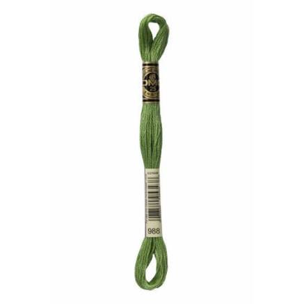 0988 муліне DMC 988 Medium Forest Green арт.117