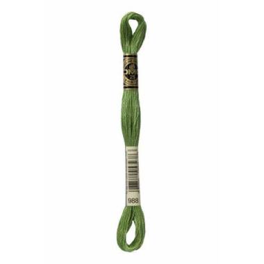 0988 мулине DMC 988 Medium Forest Green арт.117