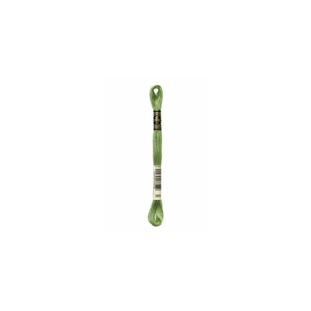 0989 floss DMC 989 Forest Green art.117 0989 floss DMC 989 Forest Green art.117