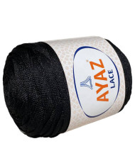Ribbon yarn Lace Ayaz black (1217)
