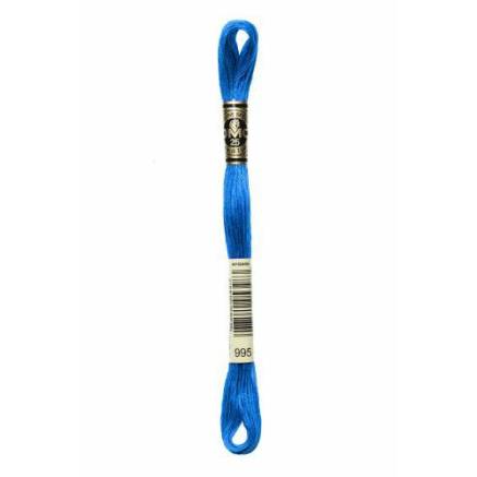 0995 муліне DMC 995 Dark Electric Blue арт.117