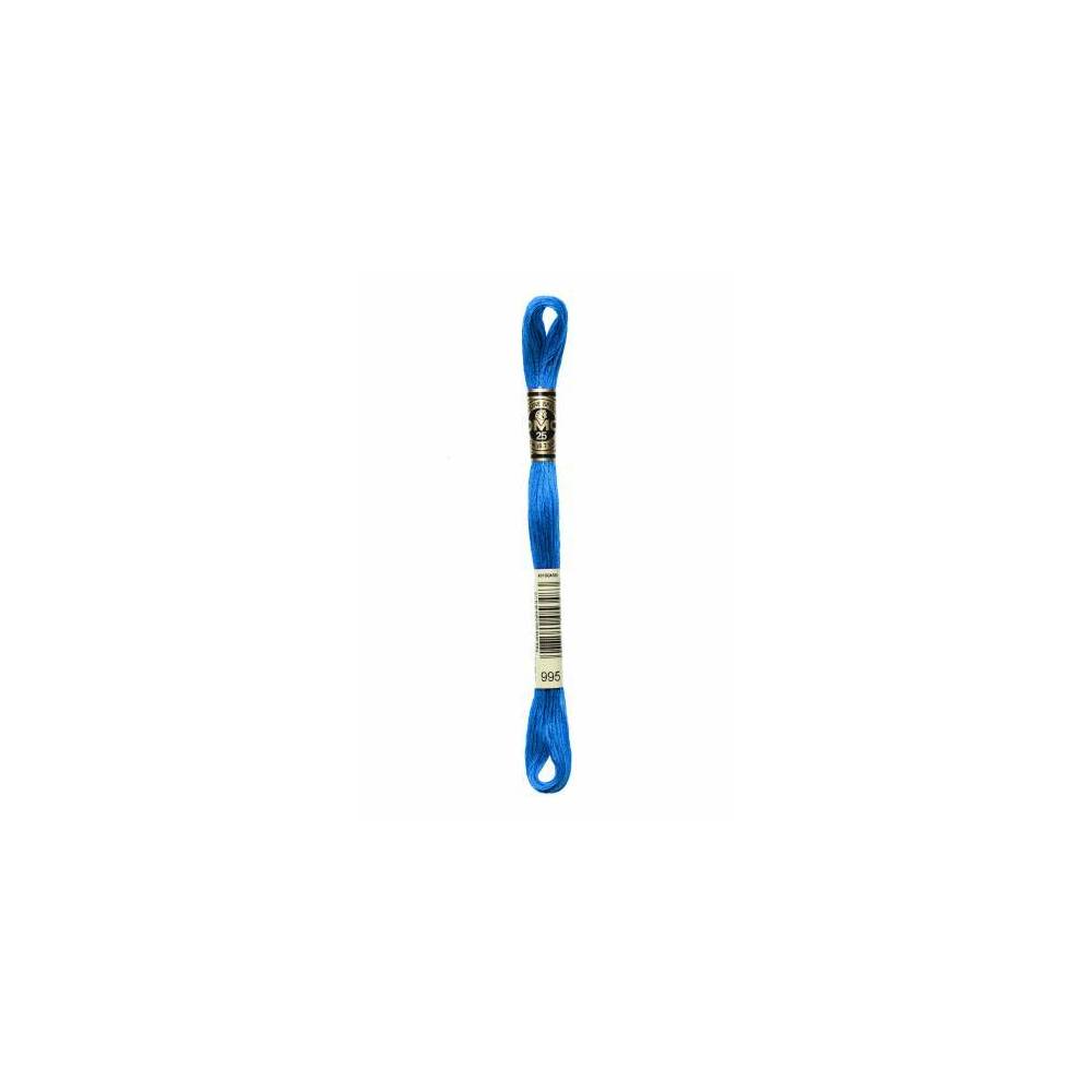 0995 мулине DMC 995 Dark Electric Blue арт.117 0995 мулине DMC 995 Dark Electric Blue арт.117