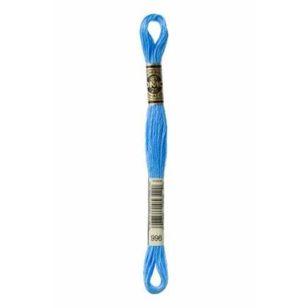 0996 floss DMC 996 Medium Electric Blue art.117