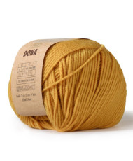 Merino wool yarn DONA Fibranatura - mustard color (106-03)