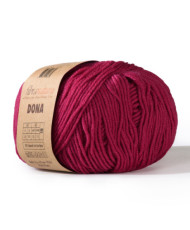 Merino wool yarn DONA Fibranatura - red plum (106-09)