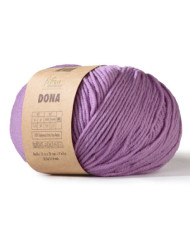 Merino wool yarn DONA Fibranatura - lilac (106-13)