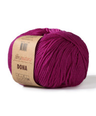 Merino wool yarn DONA Fibranatura - purple (106-15)