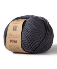 Merino wool yarn DONA Fibranatura - anthracite (106-30)