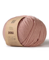 Merino wool yarn DONA Fibranatura - cream coffee (106-41)