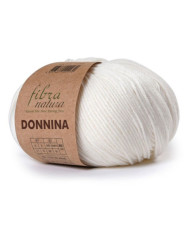 Merino wool yarn DONNINA Fibranatura, milky (21-02)