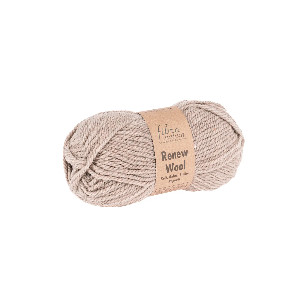 Пряжа Renew Wool Fibranatura, рожево-бежевий (102) Пряжа Renew Wool Fibranatura, рожево-бежевий (102)