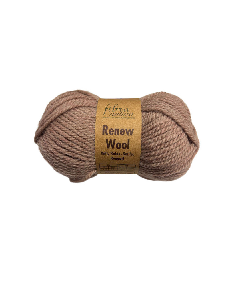 Renew Wool Fibranatura yarn, pink beige (102) Renew Wool Fibranatura yarn, pink beige (102)