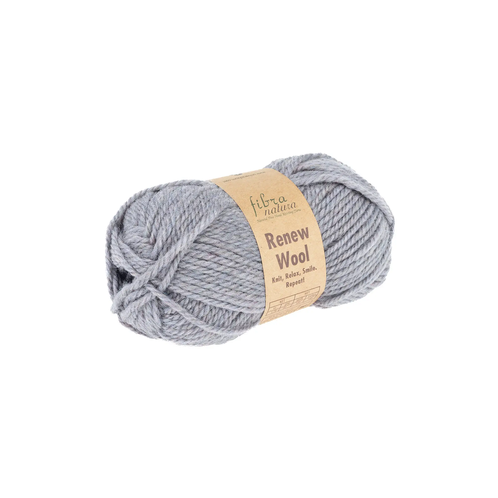 Пряжа Renew Wool Fibranatura, димчастий (109) Пряжа Renew Wool Fibranatura, димчастий (109)