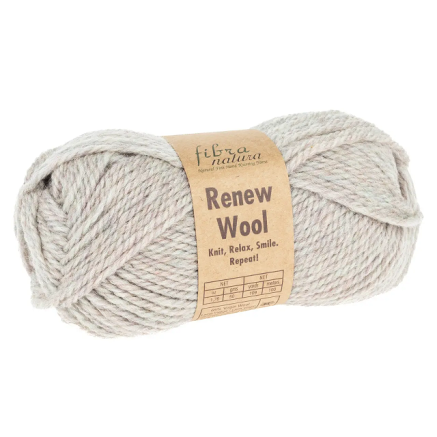 Пряжа Renew Wool Fibranatura, фундук (110)