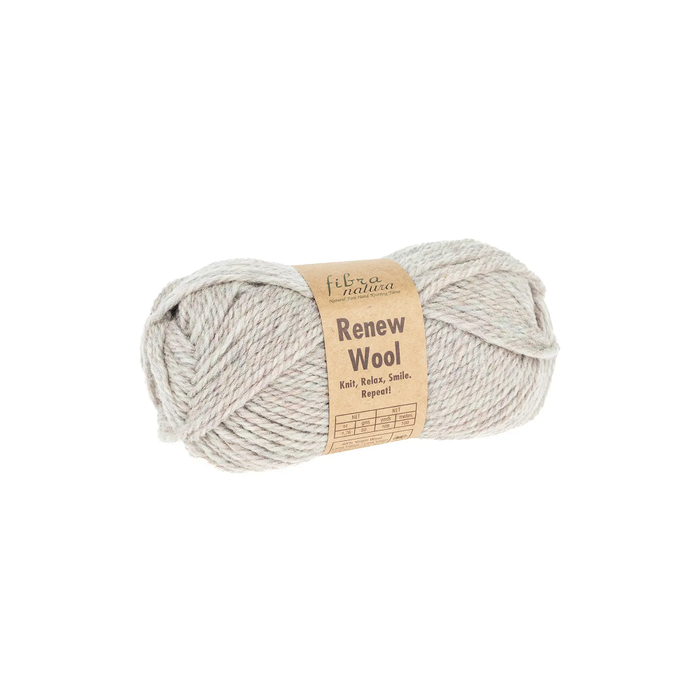 Пряжа Renew Wool Fibranatura, фундук (110) Пряжа Renew Wool Fibranatura, фундук (110)