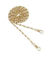 Rosalino chain, 120 cm (4 mm link width) gold (82347)