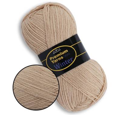Пряжа Premium Yarns Winter, світлий беж (610)