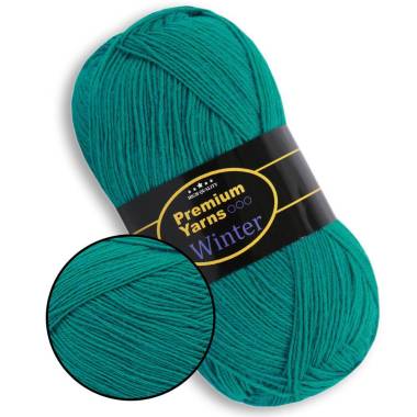 Пряжа Premium Yarns Winter, изумруд (612)