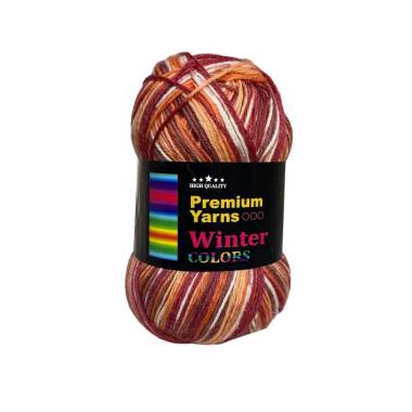 Пряжа Premium Yarns Winter, мультіколор (802)