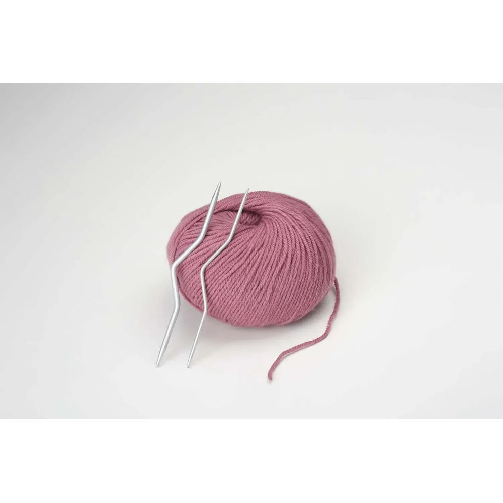 Knitting needles for braids aluminum (2 pcs.) Addi 2-5mm (282 - 7/000)