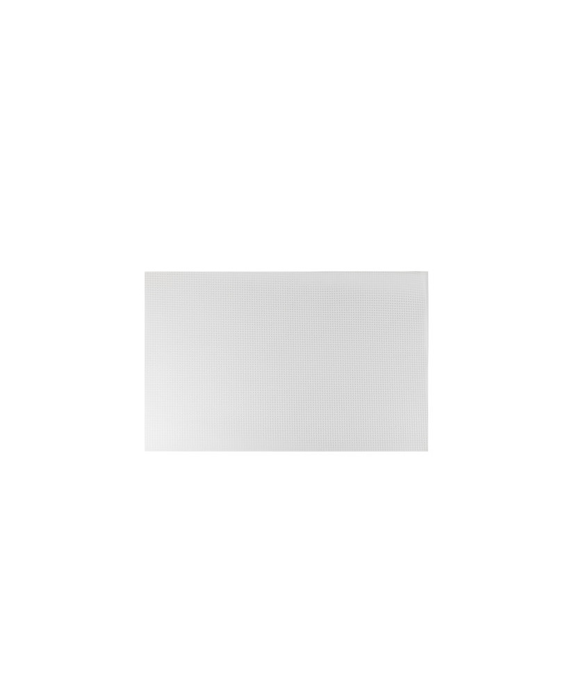 Plastic canvas rectangle 51x33 cm, cell 2.5 mm circle, white (KP035) Plastic canvas rectangle 51x33 cm, cell 2.5 mm circle, white (KP035)