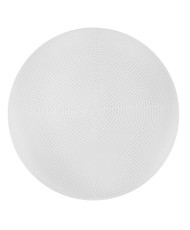 Plastic canvas circle 39 cm, white (KR058)