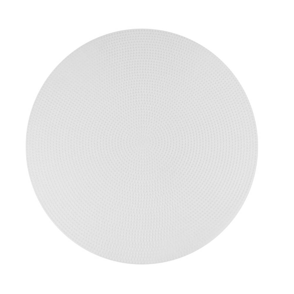 Plastic canvas circle 31 cm, white (KR057) Plastic canvas circle 31 cm, white (KR057)
