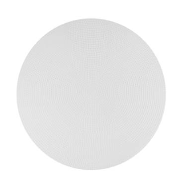 Plastic canvas circle 31 cm, white (KR057)