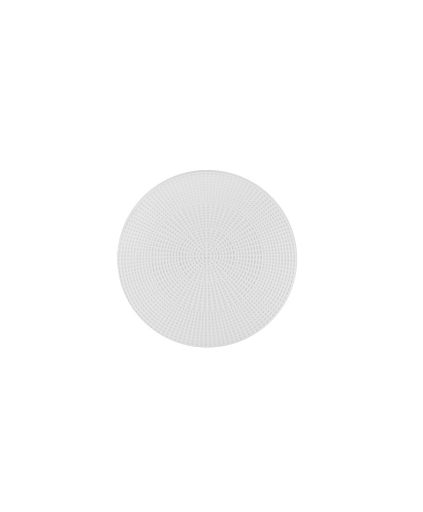 Plastic canvas circle 28 cm, white (KR056) Plastic canvas circle 28 cm, white (KR056)