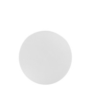 Plastic canvas circle 20 cm, white (KR054)