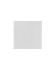 Plastic canvas square 8*8 cm, white (KR041)