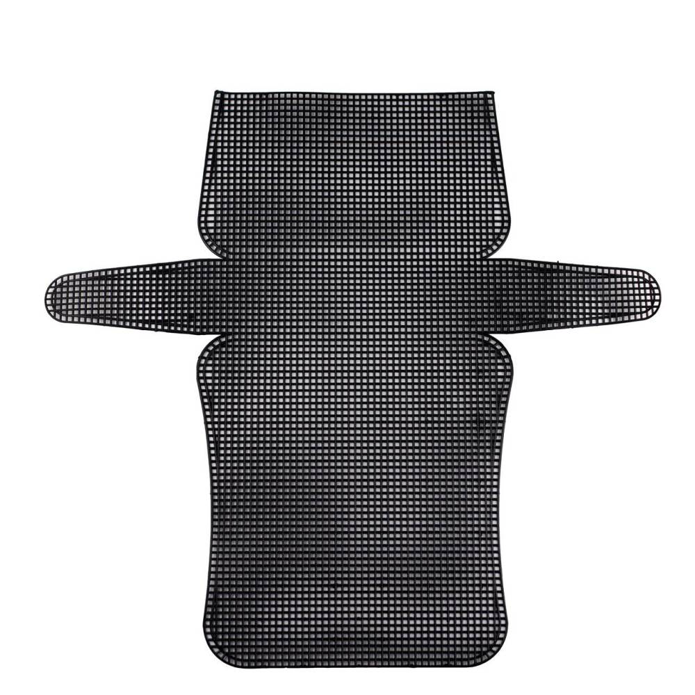 Plastic canvas for clutch bag 50*54 cm, black Plastic canvas for clutch bag 50*54 cm, black