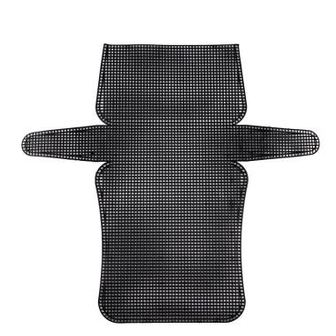 Plastic canvas for clutch bag 50*54 cm, black