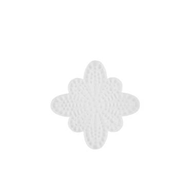 Канва пластикова метелик 8,5 см, біла (КР043)