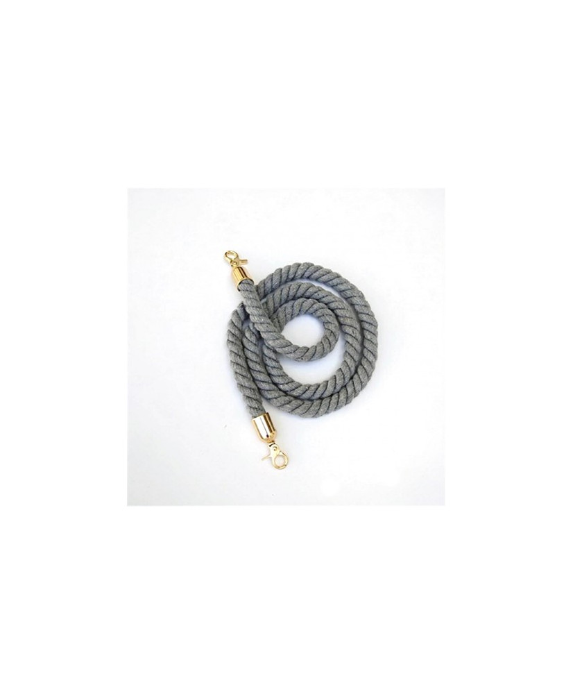Bag handle with carabiners 120*1.6 cm, gray (gold fittings) Bag handle with carabiners 120*1.6 cm, gray (gold fittings)