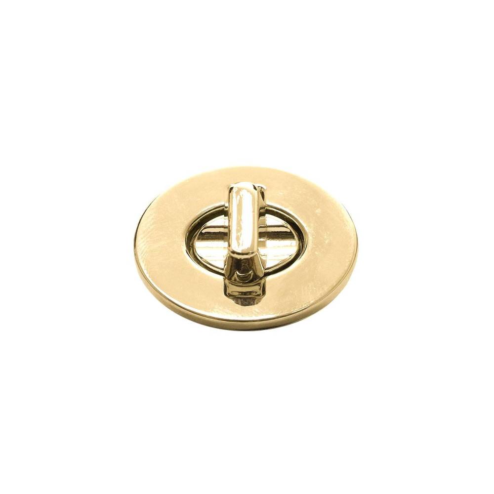 Twist lock for bag 3.5*2.6 cm, gold (61070)