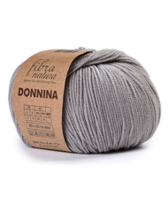 Merino wool yarn DONNINA Fibranatura, smoky (21-48)