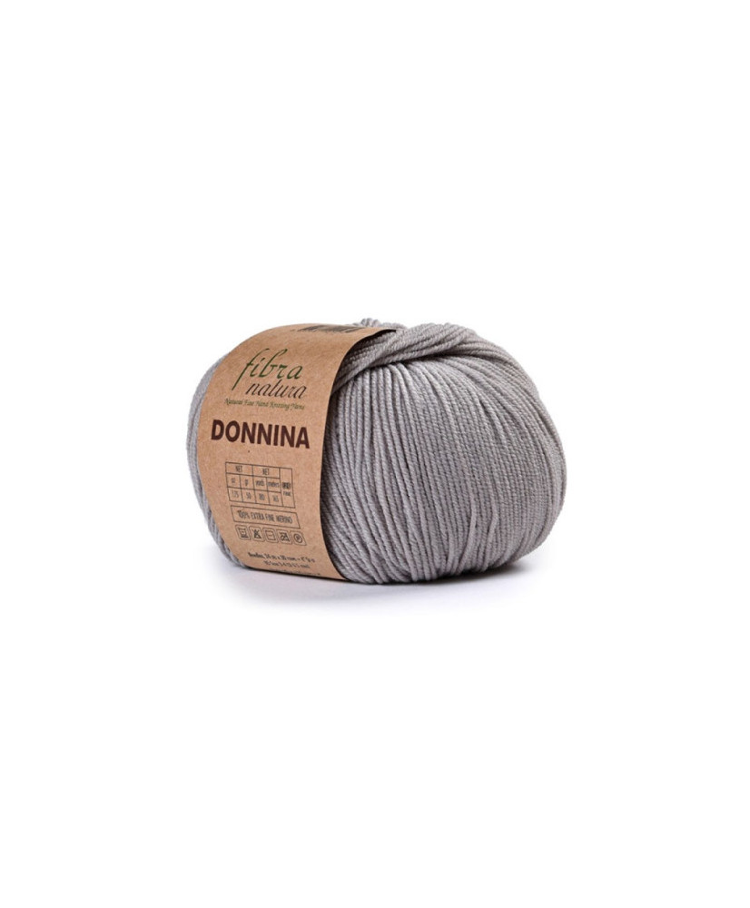 Merino wool yarn DONNINA Fibranatura, smoky (21-48) Merino wool yarn DONNINA Fibranatura, smoky (21-48)