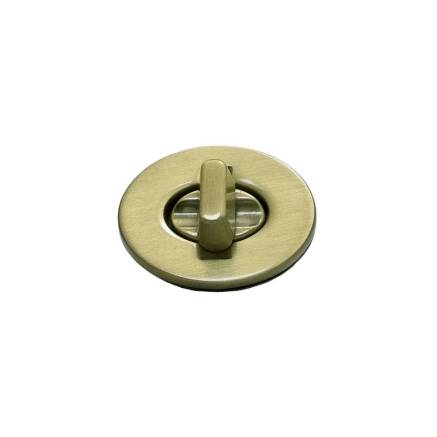 Twist lock for bag 3.5*2.6 cm, bronze (61072)