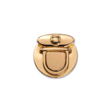Key lock for bag 4 cm, gold (61127)