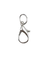 Lobster carabiner 3 cm, silver (62032)