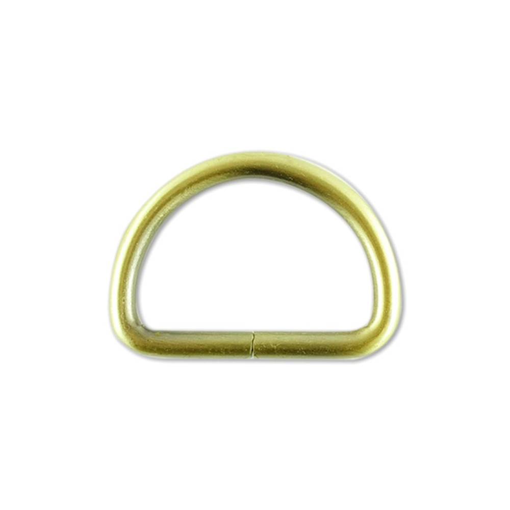Half ring for bag metal 4*3.2 cm, bronze (66021)