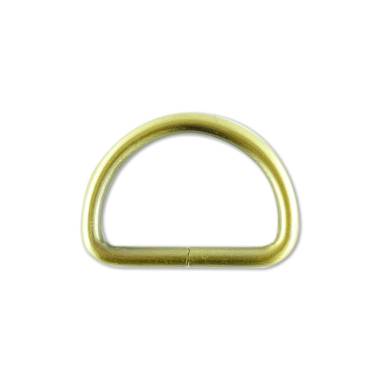 Half ring for bag metal 4*3.2 cm, bronze (66021)