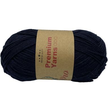 Пряжа мериносова вовна WoolPro Premium Yarns, чорний (509)