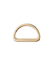 Half ring for bag flat 3.2*2.4 cm gold (66046)